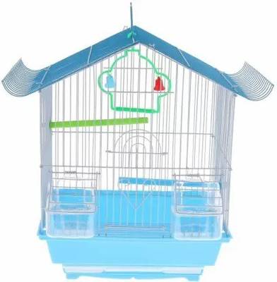 Kapoor Enterprise 102 BLUE Cage for Bazri Birds, Love Birds & All Small Birds Bird House (Hanging) Bird House