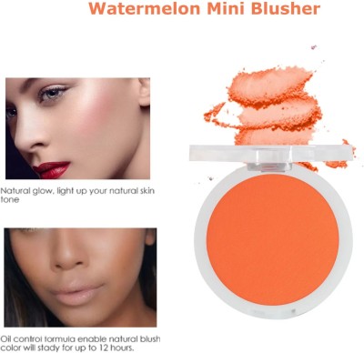 AGLEY PROFESSIONAL BENDABLE MATTE BASED PINK WATER PROOF & LONG LASTING BLUSHER(ORANGE)