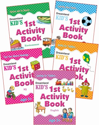 Kid's 1st Activity Age 3+ - Pack (5 Titles)(English, Paperback, unknown)