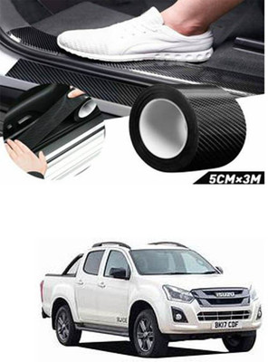 FKOK Plastic Car Door Guard(Black, Pack of 1, Isuzu, Universal For Car)