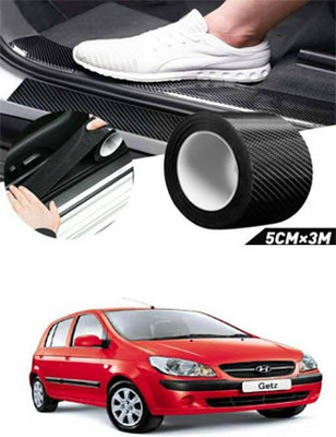 FKOK Plastic Car Door Guard(Black, Pack of 1, Hyundai, Getz)