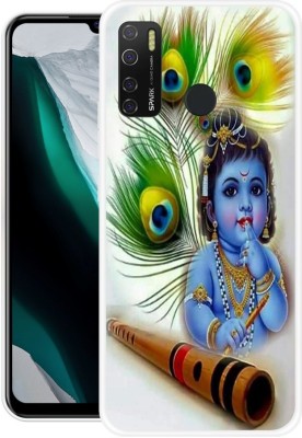 BAILAN Back Cover for Tecno Spark 5 Pro(Multicolor, Grip Case, Silicon, Pack of: 1)