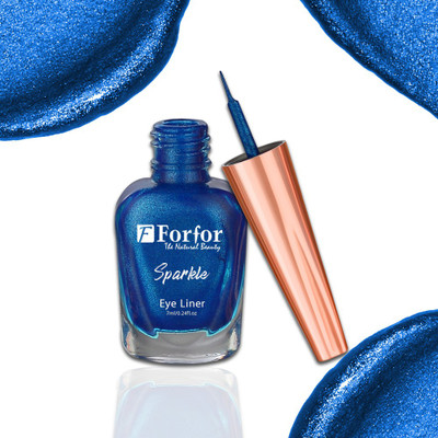 FORFOR Eye Sensational Liquid Matte Eyeliner Smudge and Water Proof 7 ml(Royal Blue)