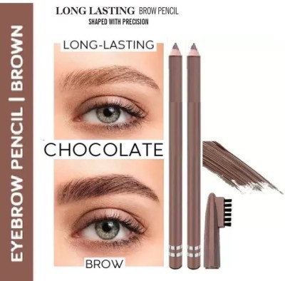 FELICECHIARA MATTE FINISH WATER PROOF & LONG LASTING EYE BROW PENCIL(DARK BROWN)