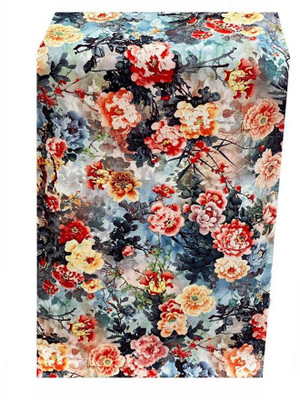 VIRGINIA Viscose Rayon Floral Print Multi-purpose Fabric