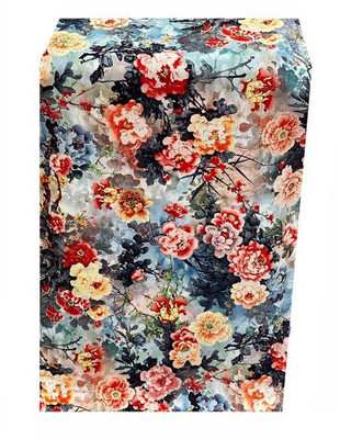 VIRGINIA Viscose Rayon Floral Print Multi-purpose Fabric