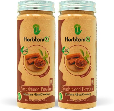 HerbtoniQ Natural Sandalwood Powder For Face Pack (Santalum Album/Chandan)(300 g)