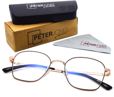 PETER JONES Full Rim Square Frame(50 mm)