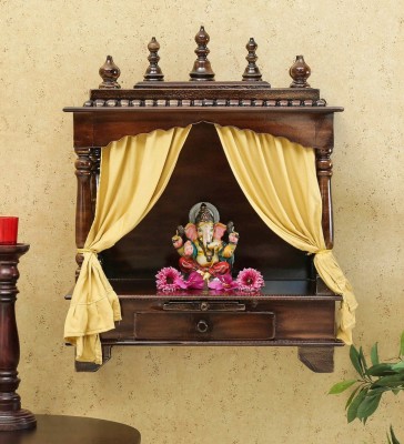 Flipkart Perfect Homes Studio Temple Solid Wood Home Temple(Height: 75, DIY(Do-It-Yourself))