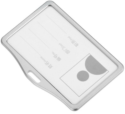 LRS Aluminum ID Badge Holder(Pack of 2)