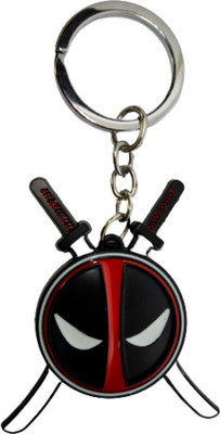 BIPS ENTERPRISES Stylish Deadpool With Swords Metal Keychain Key Ring keychain for bike Key Chain