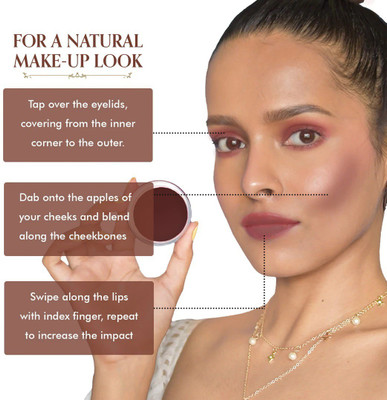 REIMICHI Matte Cheek Tint and Lip Tint Blush(CHOCOLATY MUD)