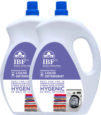 IBF Ilentine Beltin Filtec Front & Top Load Advance Matic Liquid Detergent (5L Pack Of 2) Multi-Fragrance Liquid Detergent(2 x 5 L)