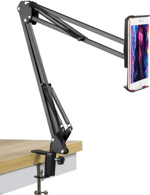 Zohlo Adjustable Desk Live Radio Recording Microphone Phone Foldable Mobile Stand Mobile Holder
