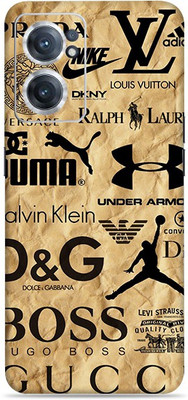 SkinoMania Nord-Ce2-(5G) Mobile Skin(Multicolour Iconic-Logos)
