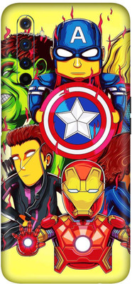 wrap craft Realme 6 Pro Mobile Skin(Multicolor)