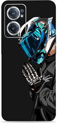 SkinoMania Nord-Ce2-(5G) Mobile Skin(Multicolour Motorcycle-Rider)