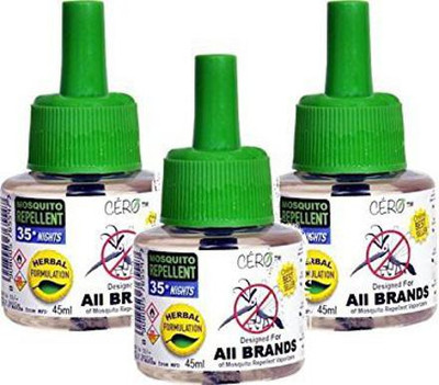 CERO MOSBOT3 Mosquito Vaporiser Refill(3 x 45 ml)