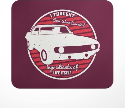 LASTWAVE I thought cars were essential ingredients of life itself, Camaro Design Graphic Mousepad(Multicolor)