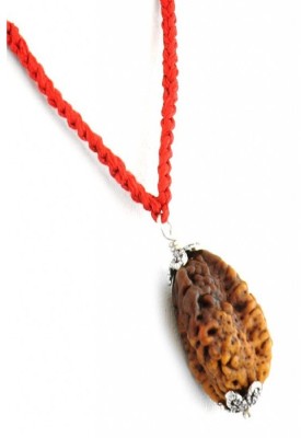 numeroastro 2 Mukhi Rudraksha Pendant Wood Pendant