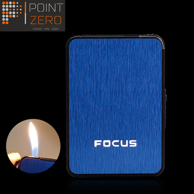 Point Zero FOCUS Cigarette Case Metal Body 2 In 1 Ultra Thin Automatic Cigarette Case With Build In Gas Lighter Automatic Popup Cigarette Box Holder Inside Cigarette Pocket Lighter(BLUE) Point Zero FOCUS Cigarette Case Metal Body 2 In 1 Ultra Thin Automatic Cigarette Case With Build In Gas Lighter Automatic Popup Cigarette Box Holder Inside Cigarette Pocket Lighter(BLUE)