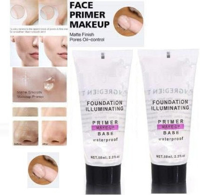 ADJD Face Makeup Base Water Proof  Primer  - 100 ml(WHITE GEL)