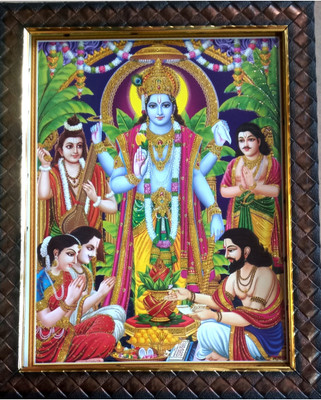 FRAMTASTIC SATYANARAYANA SWAMY JI Religious Frame