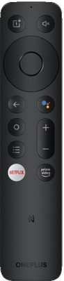GIFFEN Smart Android 4K LCD LED Tv Remote Oneplus Remote Controller(Black)