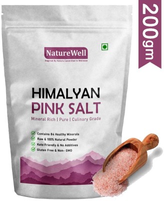 Naturewell 200 Gram Quality Himalayan Pink Rock Salt for Healthy Life Himalayan Pink Salt(200 g)