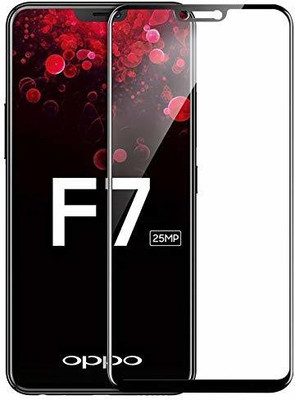 MR WIWU Edge To Edge Tempered Glass for OPPO F7(Pack of 1)