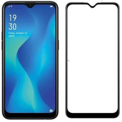 MR WIWU Edge To Edge Tempered Glass for Oppo A1K(Pack of 1)