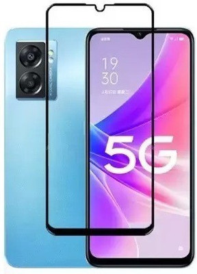 VDAT Edge To Edge Tempered Glass for OPPO K10 5G, Oppo K10 5G(Pack of 1)