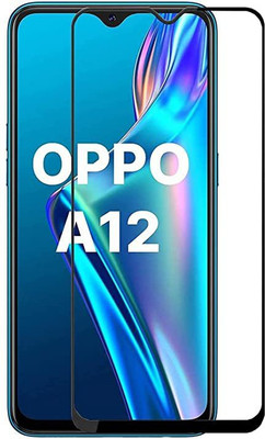 MR WIWU Edge To Edge Tempered Glass for Oppo A12(Pack of 1)