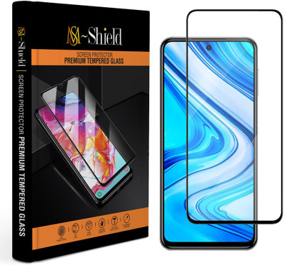 MS-Shield Edge To Edge Tempered Glass for Redmi Note 9 Pro Max(Pack of 1)