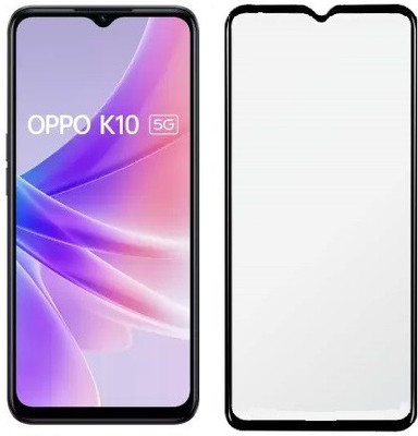 VIGHNAD Screen Guard for Oppo K10 Matte Black, Oppo K10 5G Matte Black(Pack of 1)