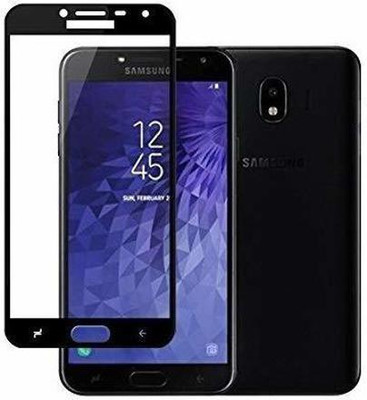 Gorilaa Tempered Glass Guard for Tempered Glass for Samsung Galaxy J4 (2018) (6D/11D) -Edge to Edge Full Screen Coverage(Pack of 1)
