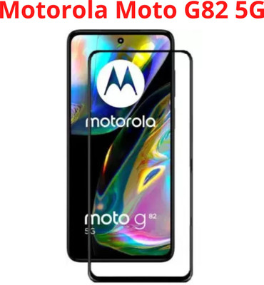 Gorilla Glass Edge To Edge Tempered Glass for : Moto G82 5G, Motorola Moto G82 5G(Pack of 2)