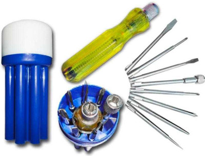 WHO ONE SCREW DRIVER SET Standard Screwdriver Set(Pack of 8)