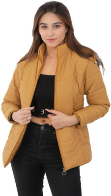 STUFFLIN 3/4th Sleeve Self Design Women Jacket