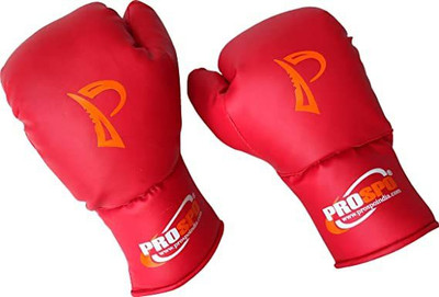 PROSPO Laceless Glove for Kids,Youth 8oz Boxing Gloves(Red)