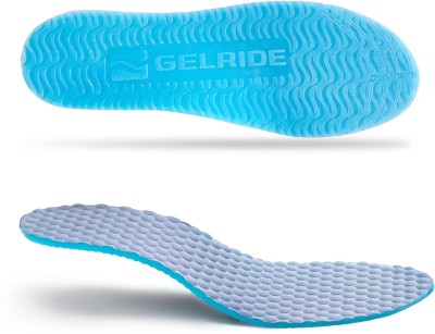 GELRIDE Classic Gel Insoles Pair for Walking, Running-(Pack of 1 Pair, Small (5 - 9 UK)) Insole(Blue)