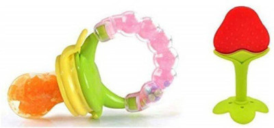SKUGG baby Food Nibbler or Fruit Teether and Feeder (Multicolor) Teether and Feeder(Multicolor)
