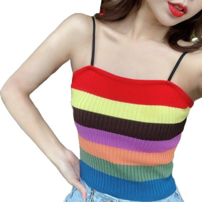 Icw Casual Color Block Women Multicolor Top