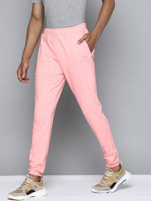 HRX by Hrithik Roshan Solid Men Pink Track Pants Price History