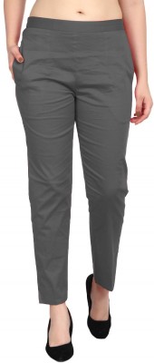 FC First Choice Regular Fit Women Grey Trousers