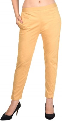 FC First Choice Regular Fit Women Beige Trousers