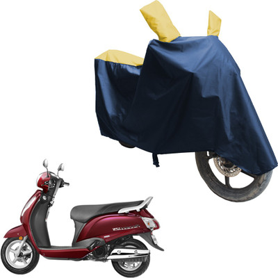 SS FOR YOUR SMART NEEDS Two Wheeler Cover for Suzuki(New Access 125, Blue, Yellow)