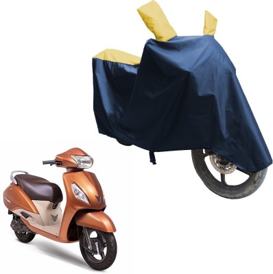 SS FOR YOUR SMART NEEDS Two Wheeler Cover for TVS(Jupiter, Blue, Yellow)