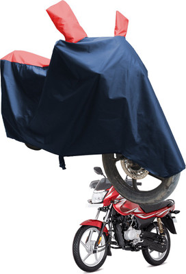 SS FOR YOUR SMART NEEDS Two Wheeler Cover for Bajaj(Platina 100 BS6, Blue, Red)