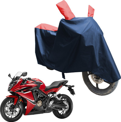 SS FOR YOUR SMART NEEDS Two Wheeler Cover for Honda(CBR 650F, Blue, Red)